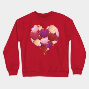 Happy Valentine Day - Marshmallow Love Crewneck Sweatshirt